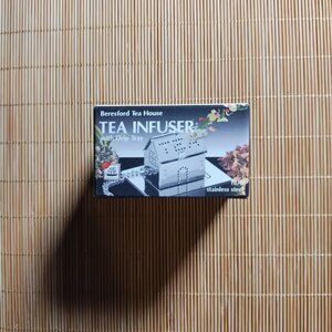 Beresford Tea House Tea Infuser with Drip Tray